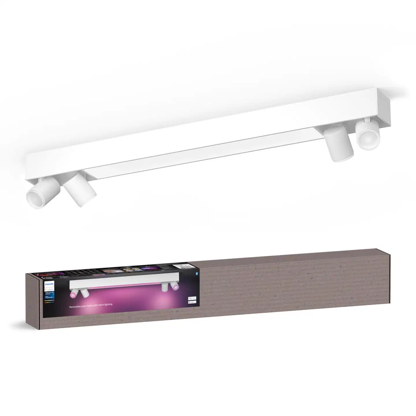 Philips Hue Centris -kattovalaisin neljällä kohdevalolla 40W 2000-6500K 4400LM valkoinen - 3