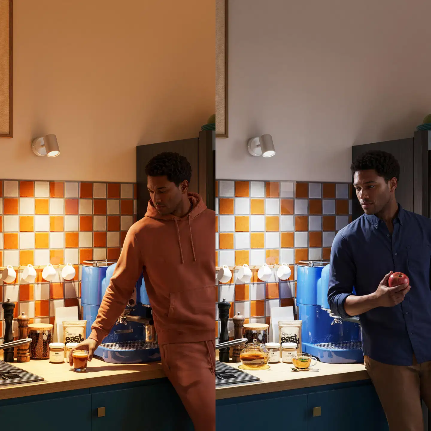 Philips Smart Lighting BOS kohdevalaisin GU10 5W RGB + säädettävä valkoinen kaukosäätimellä - 7