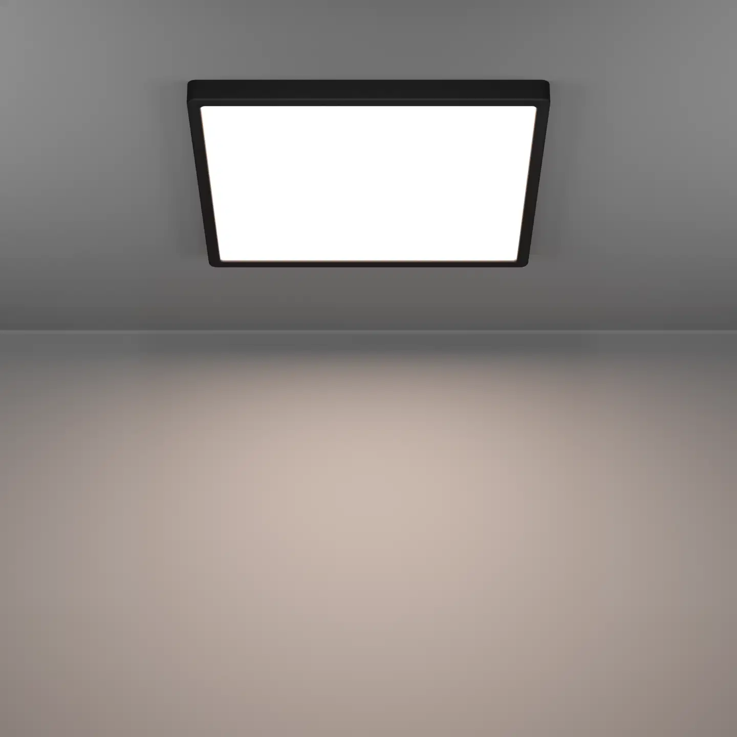 EGLO kattovalaisin Fueva 6 LED 17,5W CCT 39x39 cm musta - 6