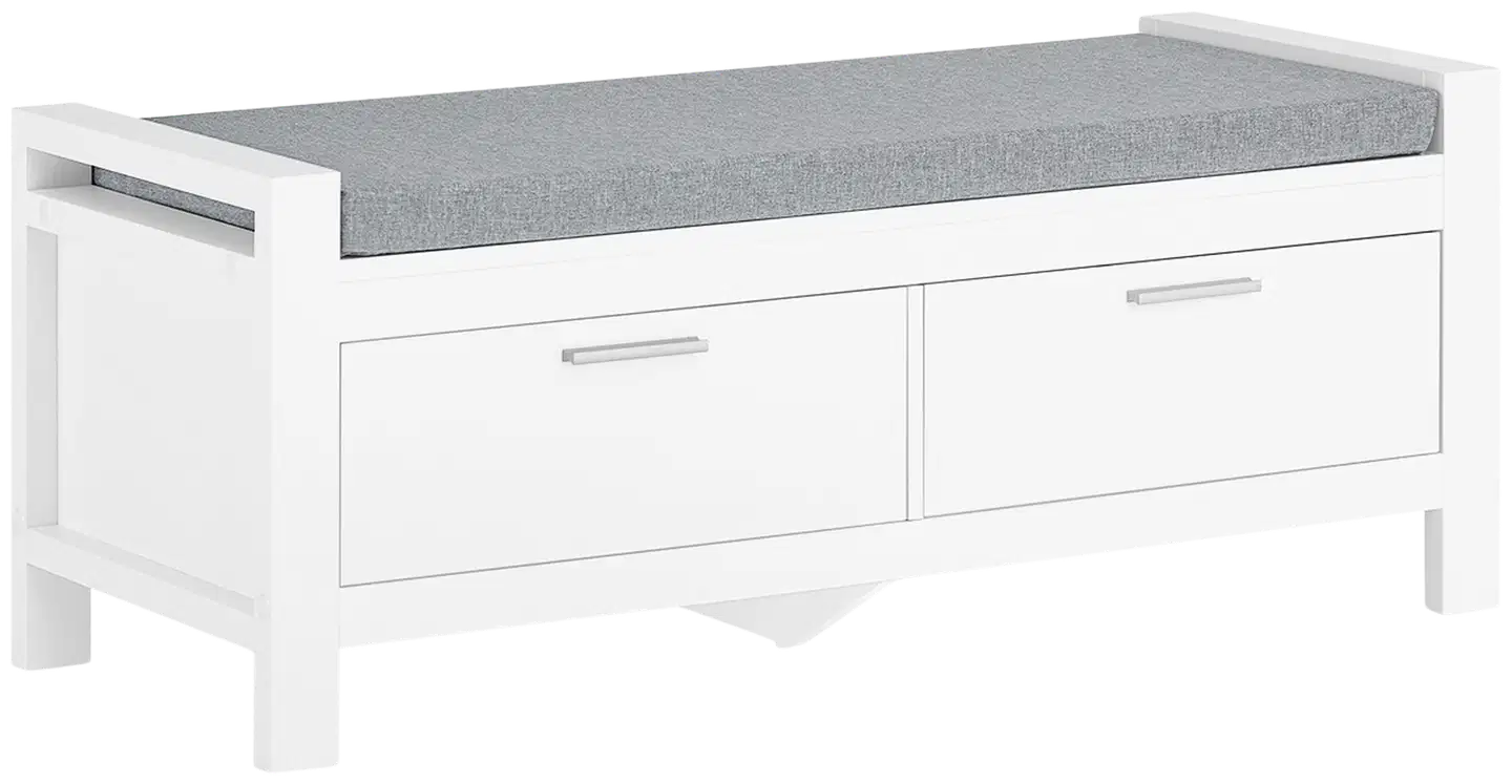 SoBuy kenkäpenkki valkoinen FSR74-W - 1