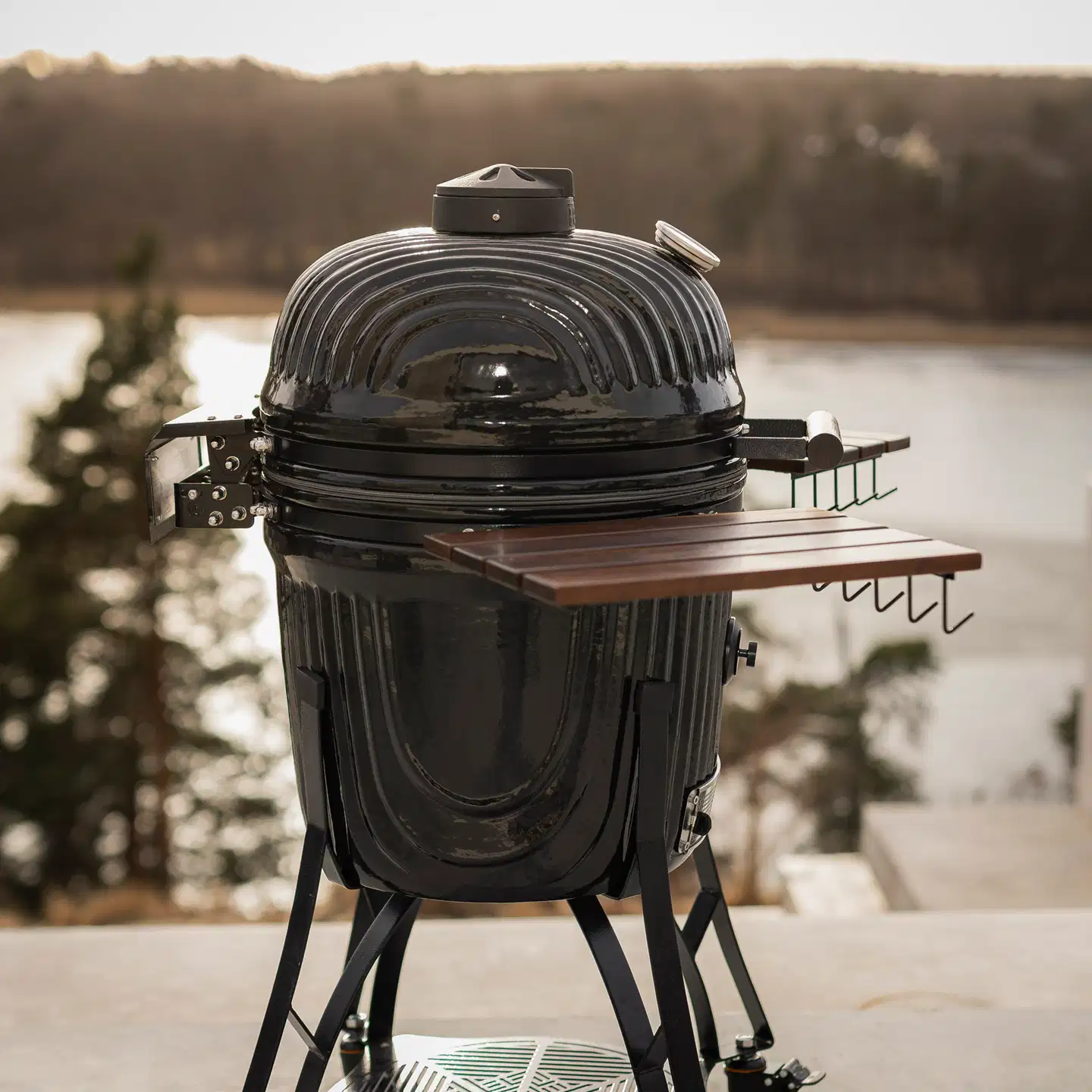 Kamado Sumo Icon Large hiiligrilli - musta - 24