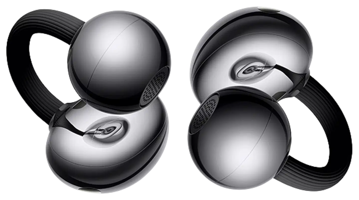 Huawei langatomat nappikuulokkeet FreeClip 2 musta - 2