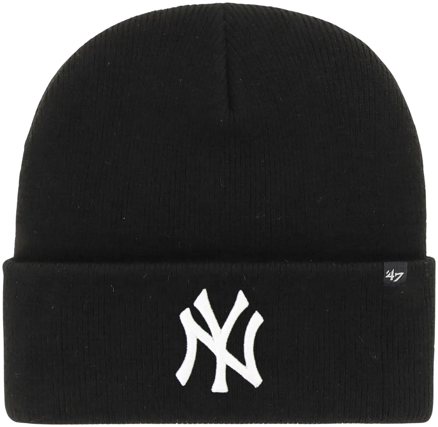 Tyylikäs ja mukava lastenpipo 47Brand MLB -NY Yankees. Käännettävä reuna jossa brodeerattu NY-logo - 1