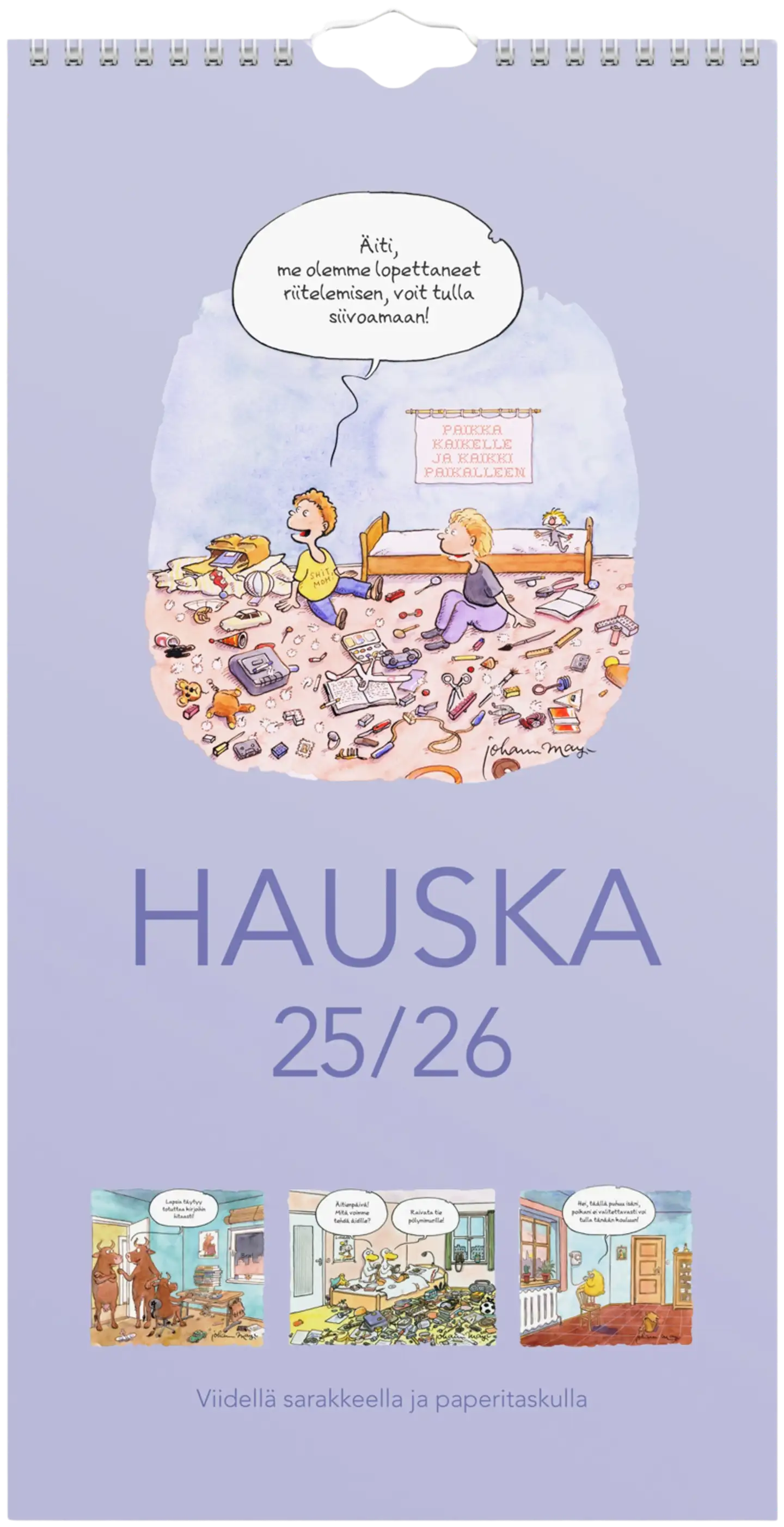 Burde Perhekalenteri 25/26 Hauska - 1