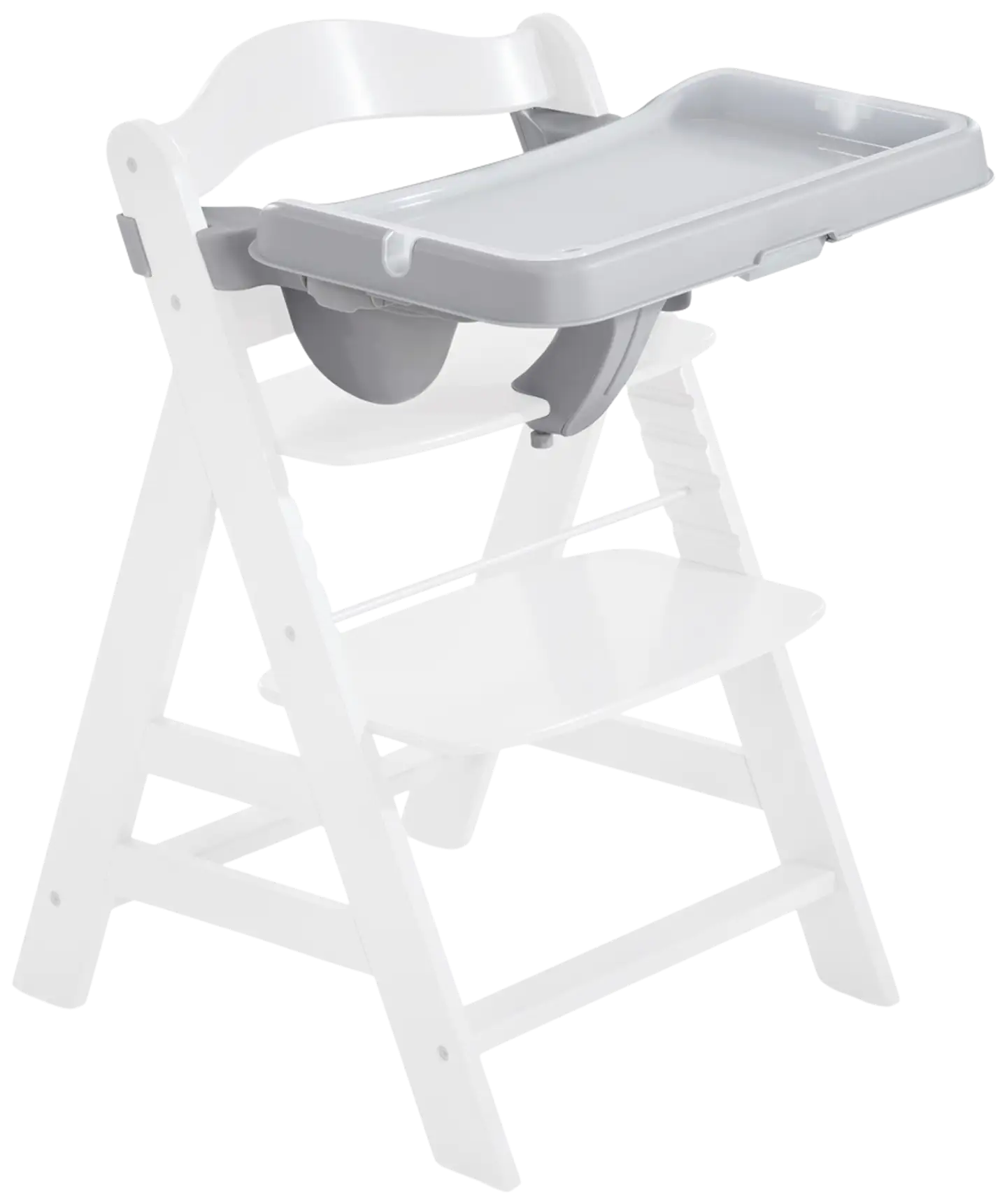 Hauck tarjotin syöttötuoliin Alpha Tray harmaa - 3