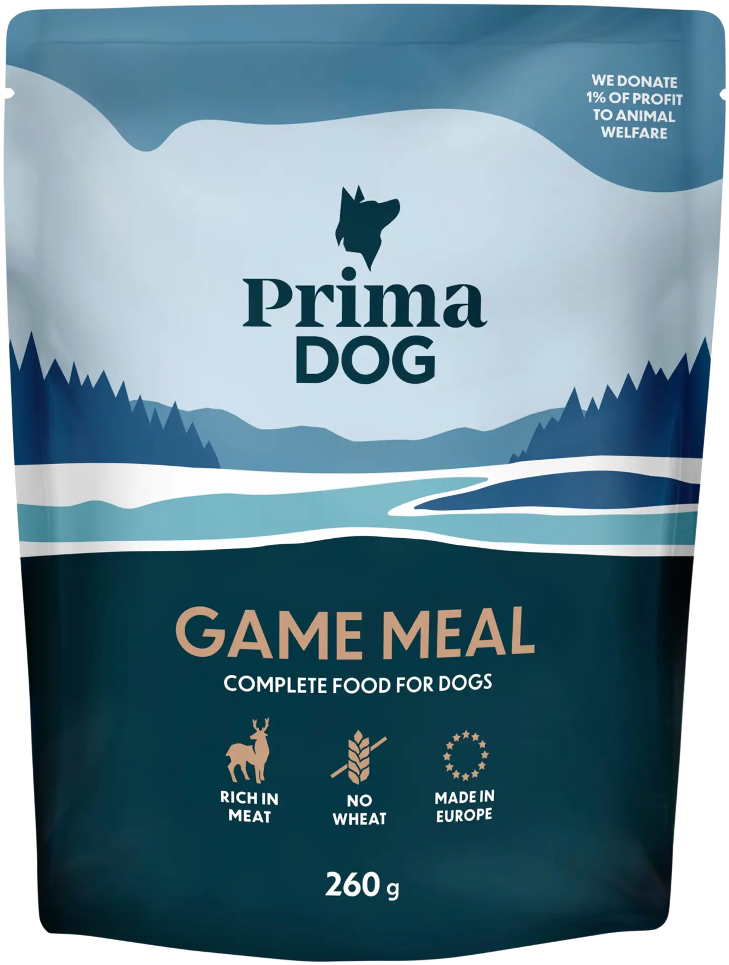 Prima Dog Riista-ateria 260 g