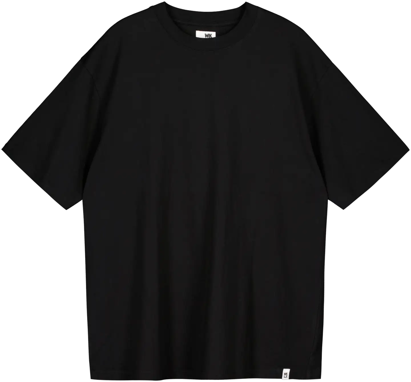 WKLY. miesten t-paita oversize 195W482406 - BLACK