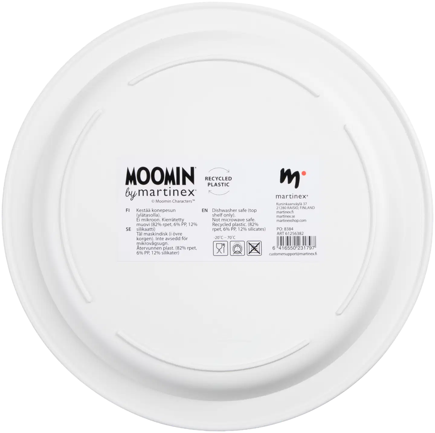Martinex Muumi pikniklautanen 21,5 cm - 4