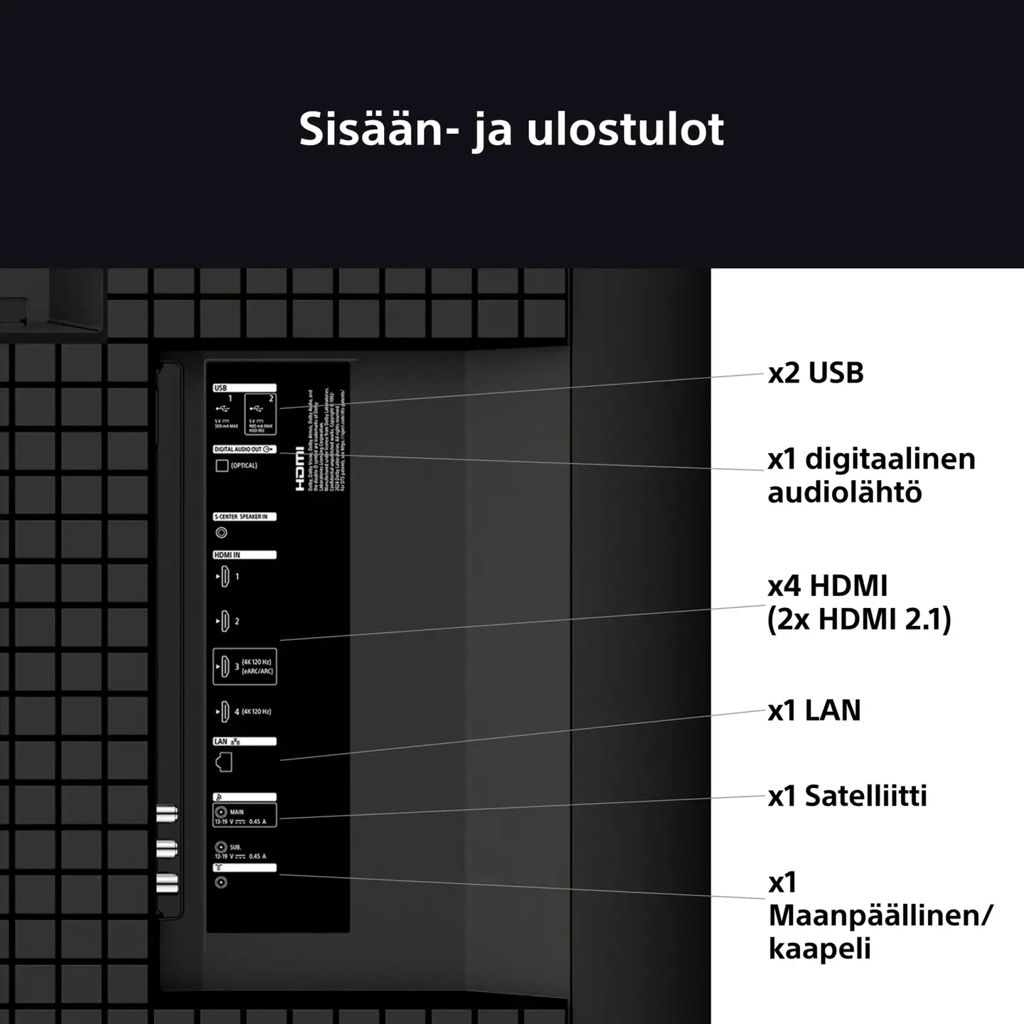 Sony 55" 4K UHD Google TV K55XR55B - 20