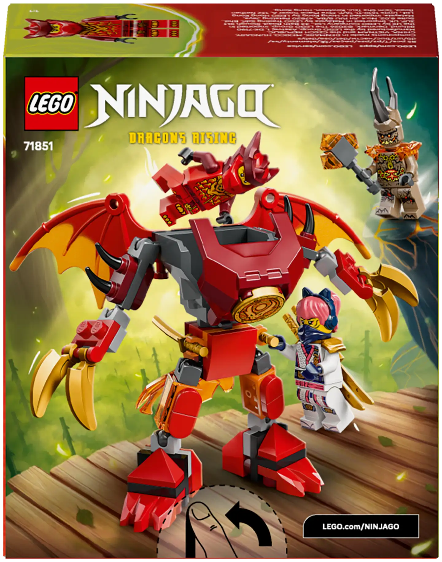 LEGO® Ninjago 71851 Kain lohikäärmetaistelupakkaus - 6