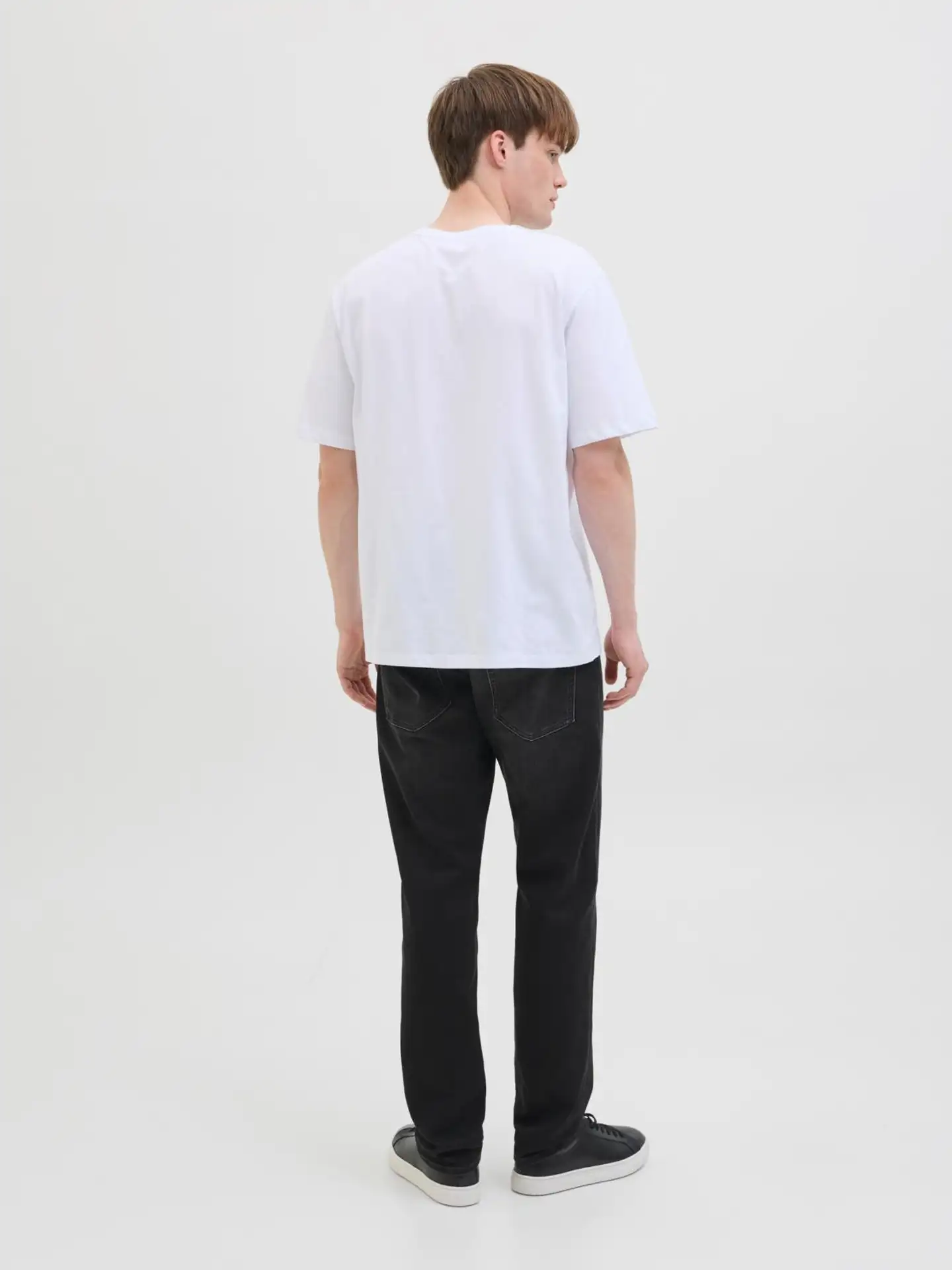JJ Rebel miesten farkut JREBADAM - black denim - 5