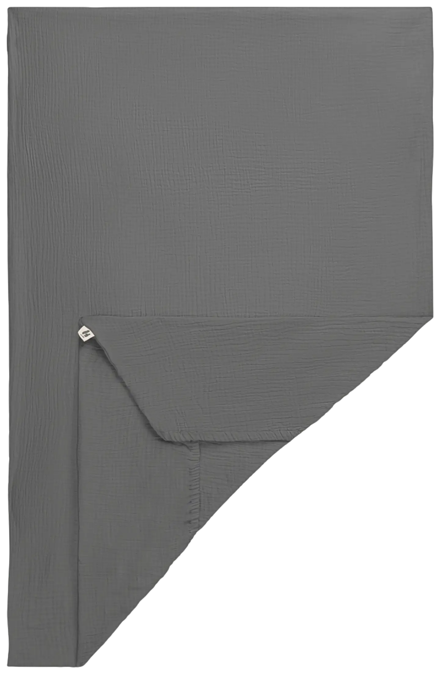Hauck lakana matkasänkyyn Travel 60x120 cm tummanharmaa - 1
