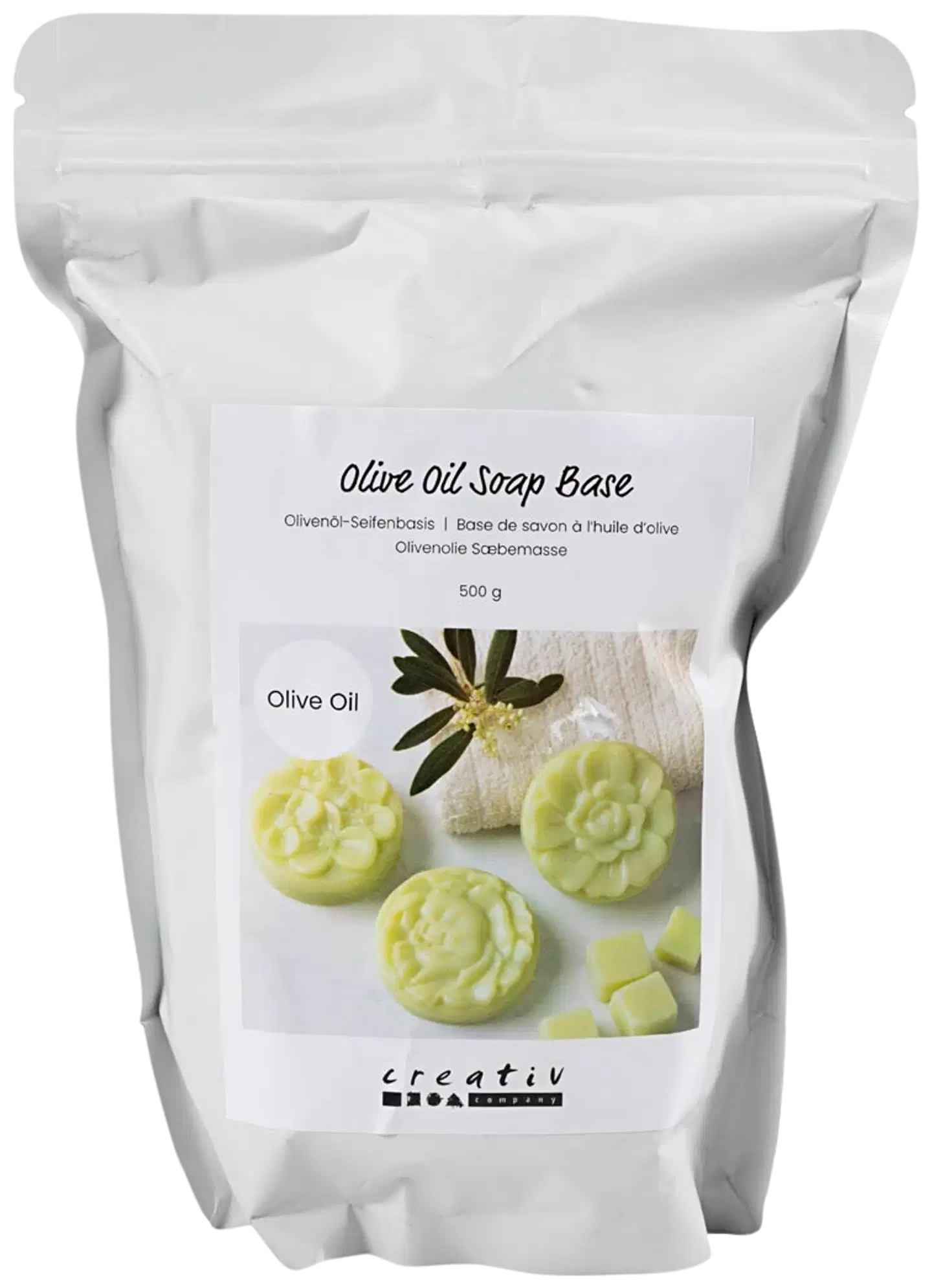 Creativ Company oliiviöljyä sis. saippuamassa, 500 g - 1