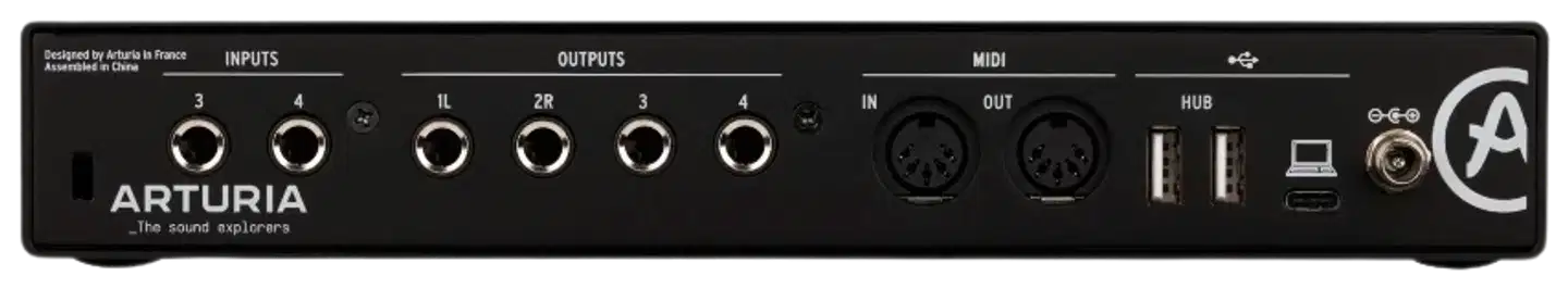 Arturia Minifuse 4-BK äänikortti - 2