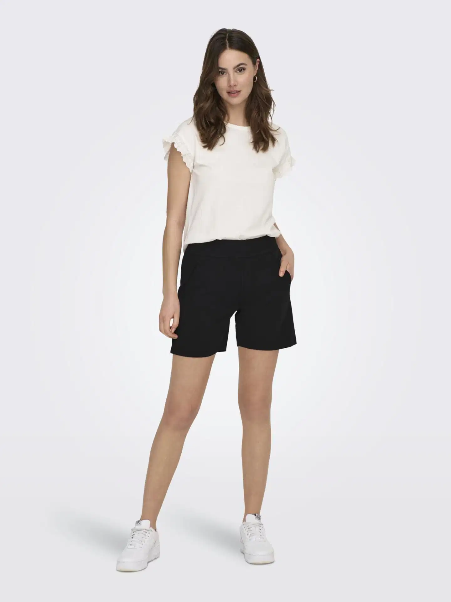 JDY naisten shortsit Jdylouisville - BLACK - 5