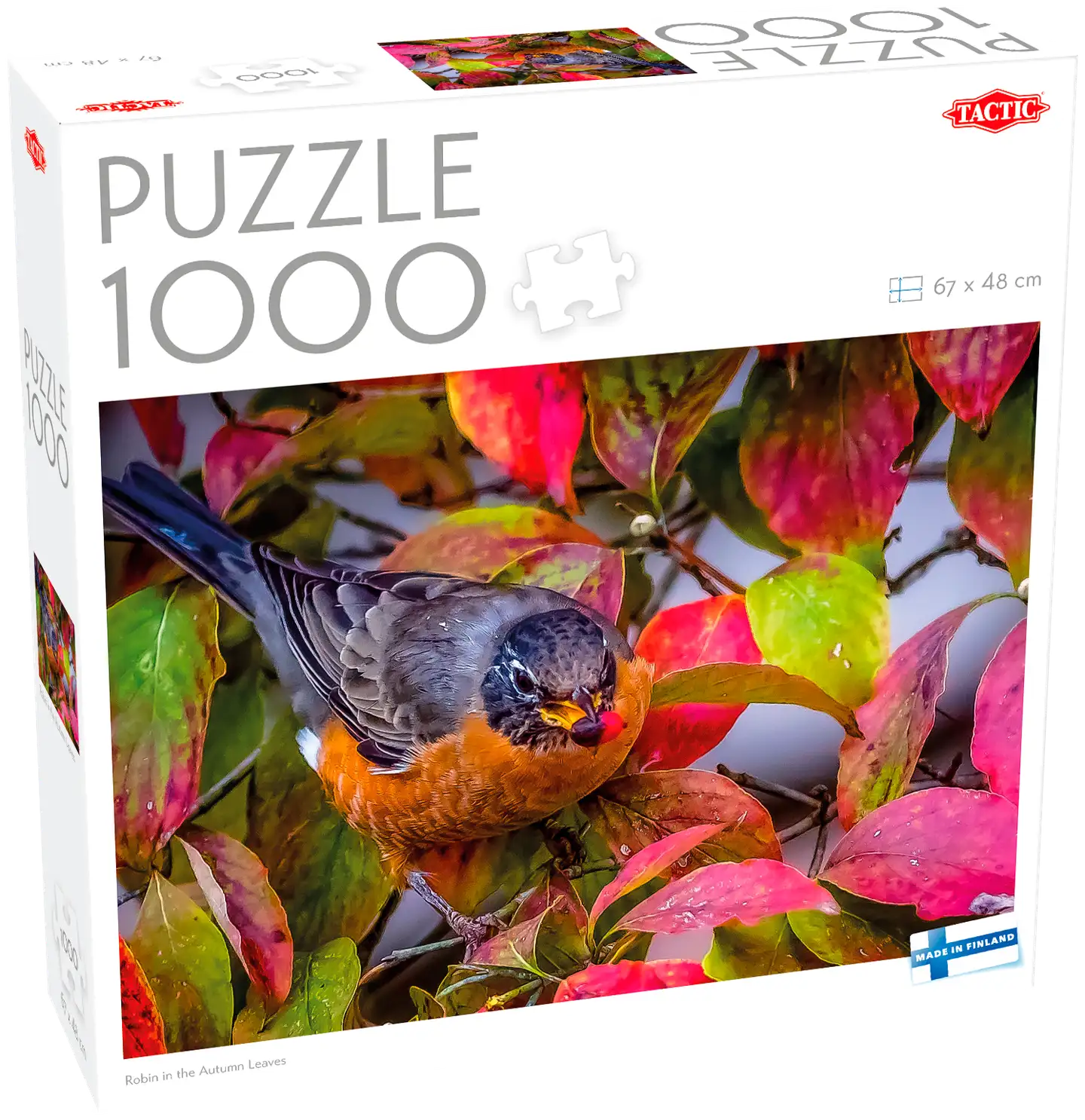 Tactic palapeli Robin in the Autumn Leaves 1000 palaa