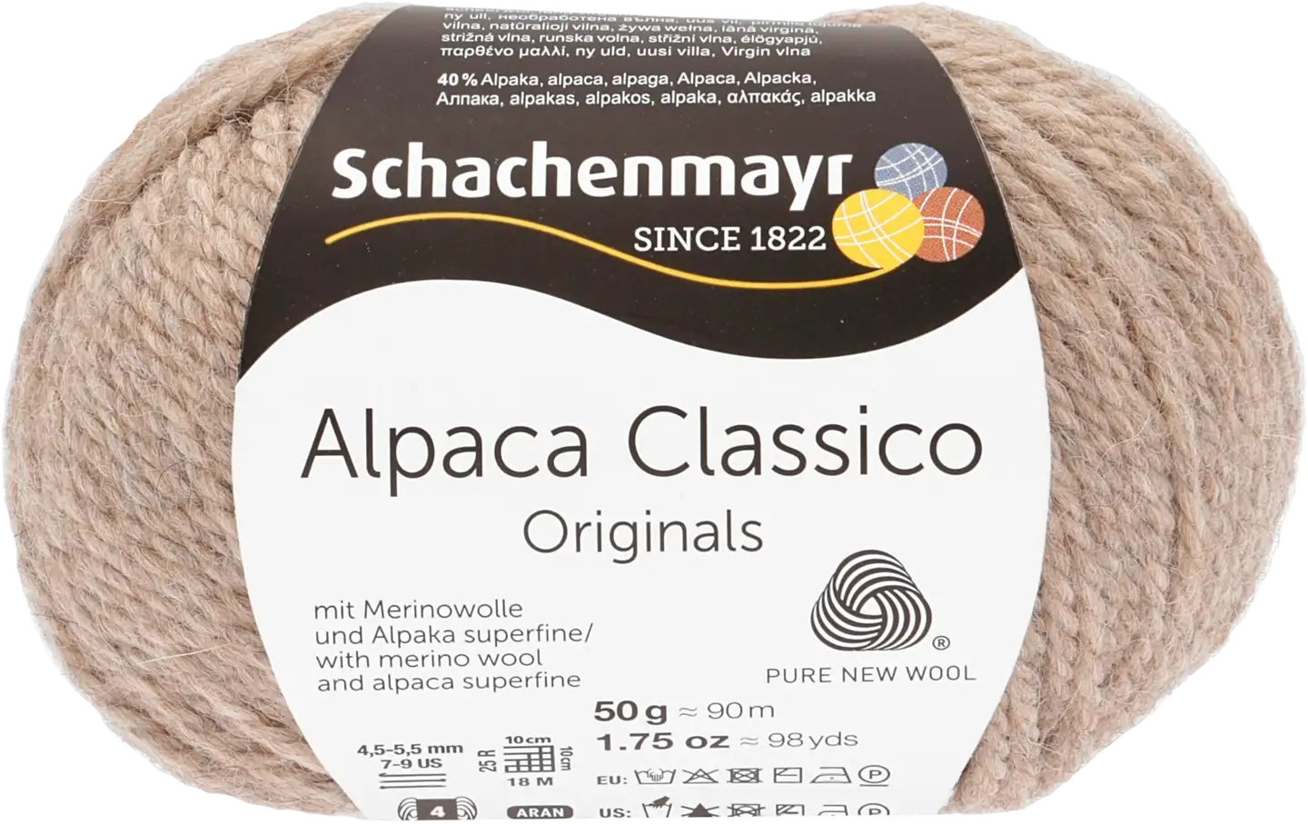 Schachenmayr neulelanka Alpaca Classico 50g beige - 1