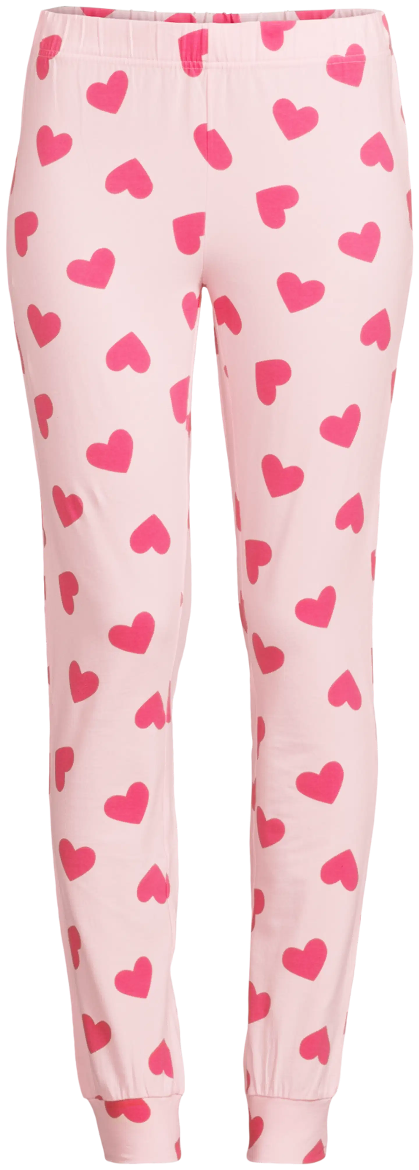 Actuelle naisten pyjama 212A382615 - Pink AOP - 2