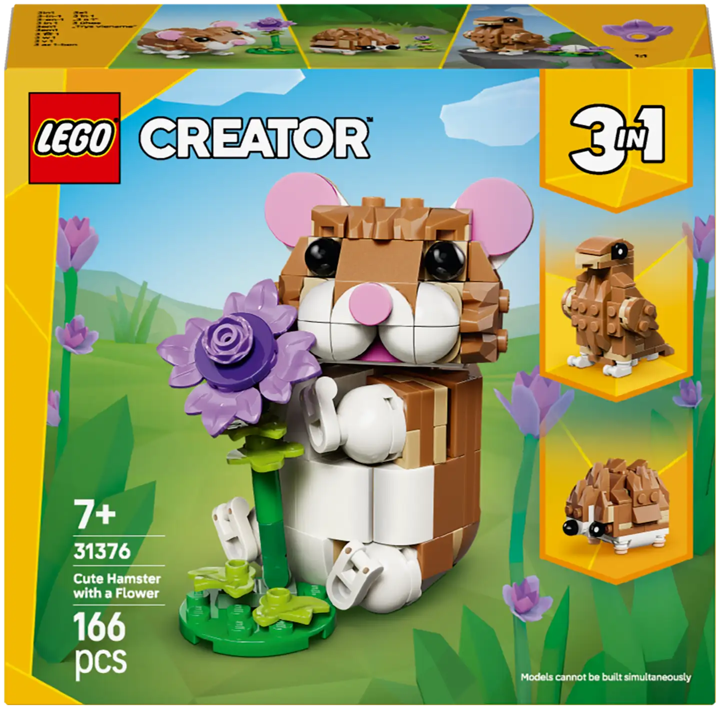 LEGO® LEGO Creator 31376 Hurmaava hamsteri ja kukka - 8