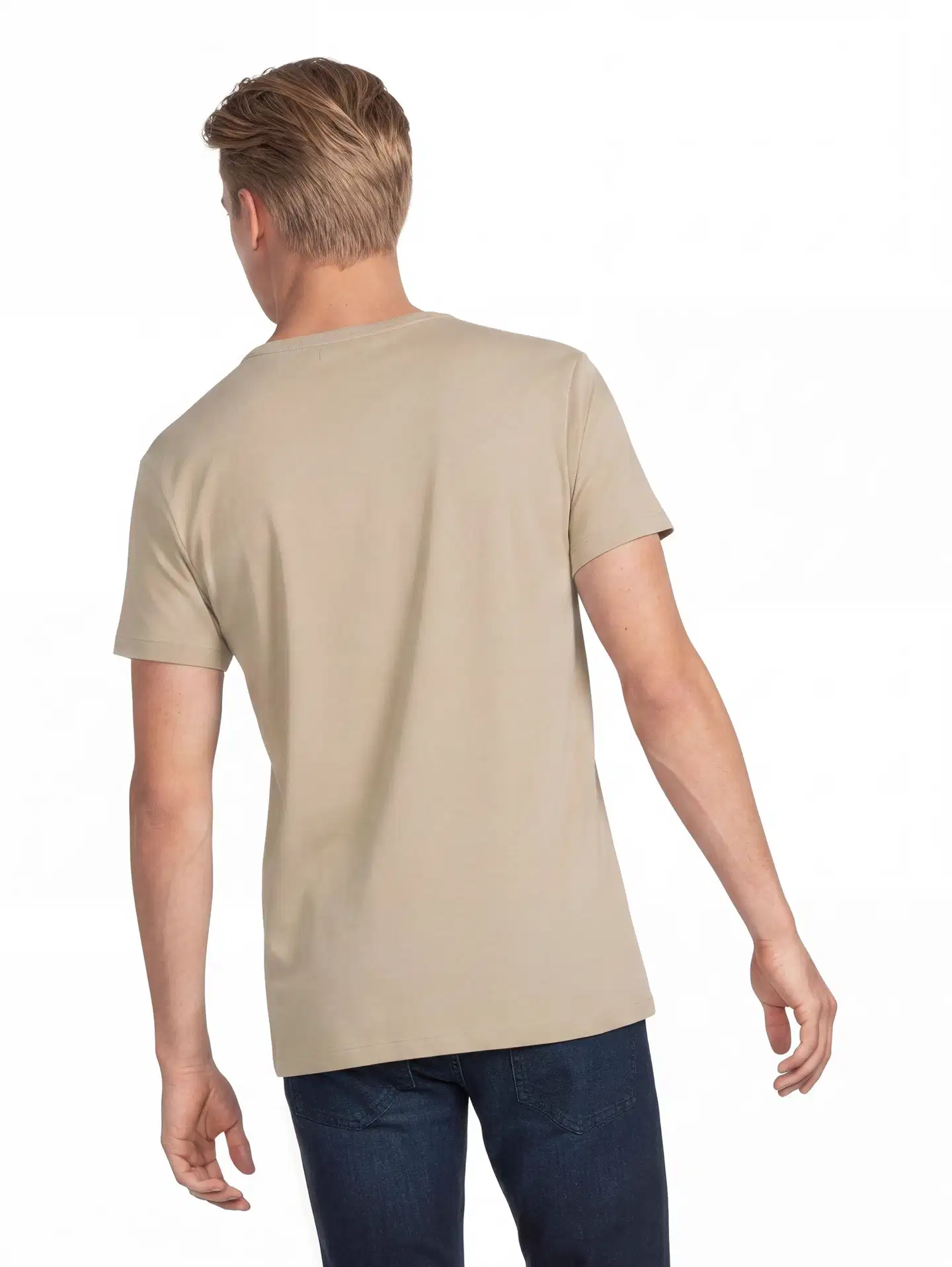 Vinson miesten T-paita Mholmen - HUMUS - 3