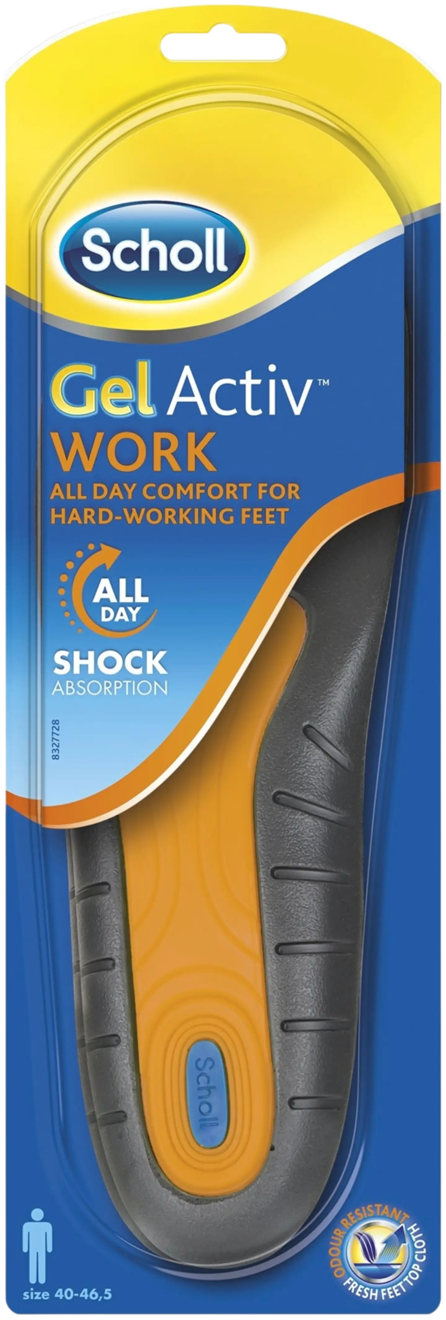 Scholl WORK MEN pohjallinen