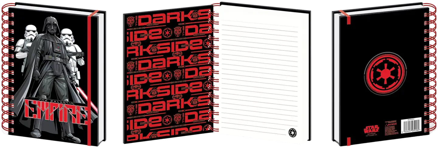Star Wars DARKSIDE A5 Kierrekansivihko