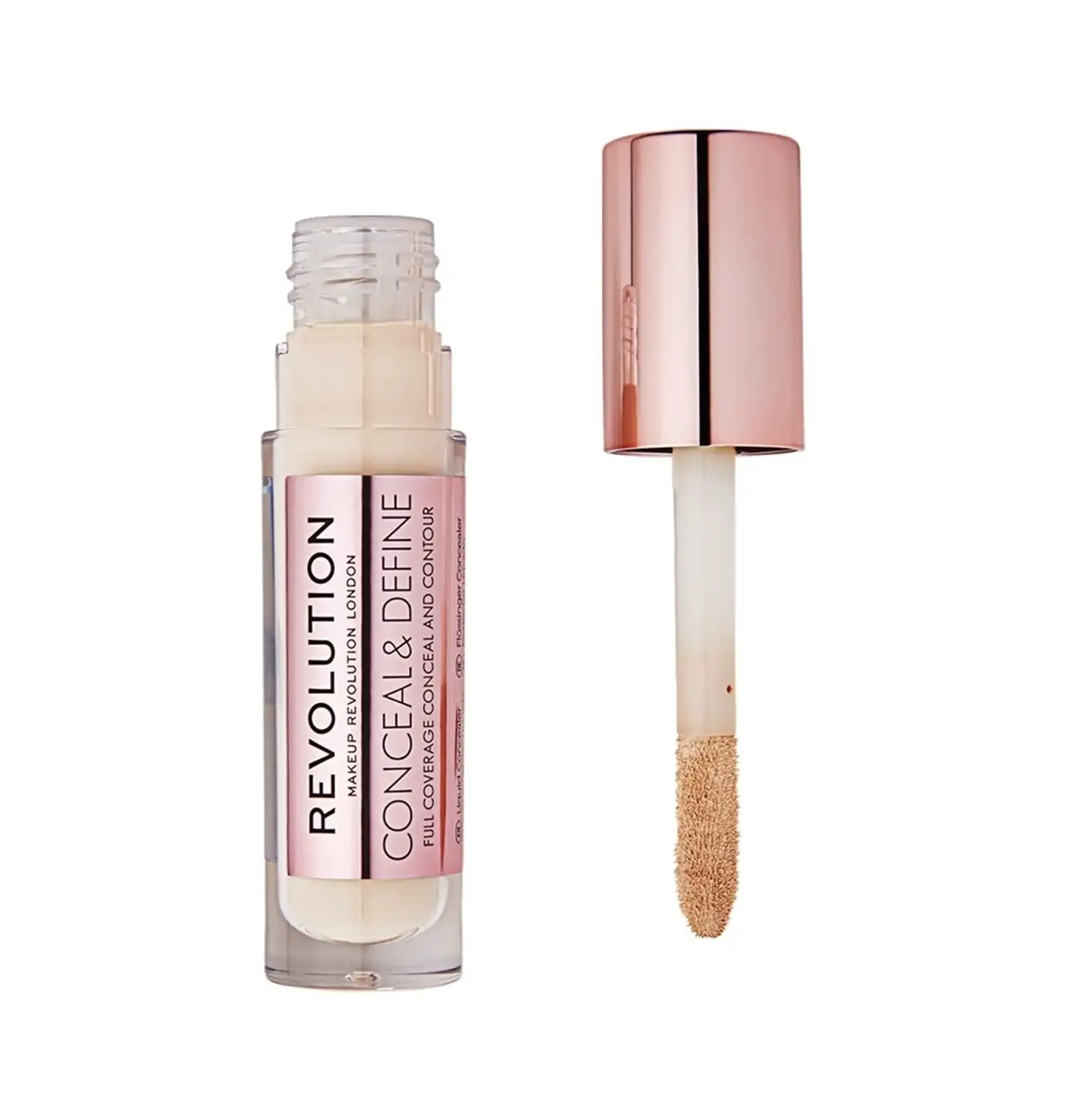 Makeup Revolution Conceal & Define Concealer C2 peite- ja korostusväri - 2