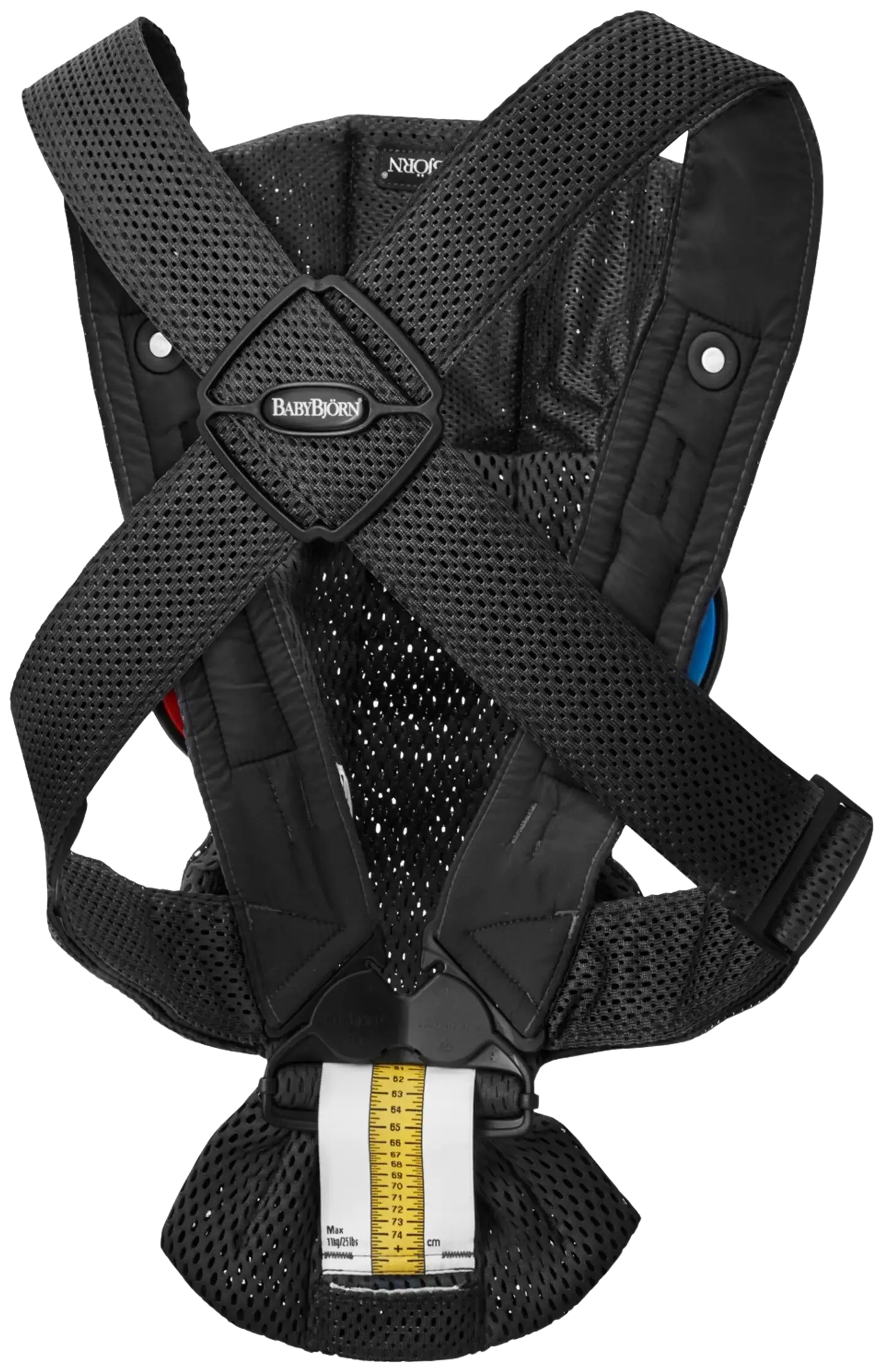 BabyBjörn vauvan kantoreppu mini - 3d mesh, musta - 3