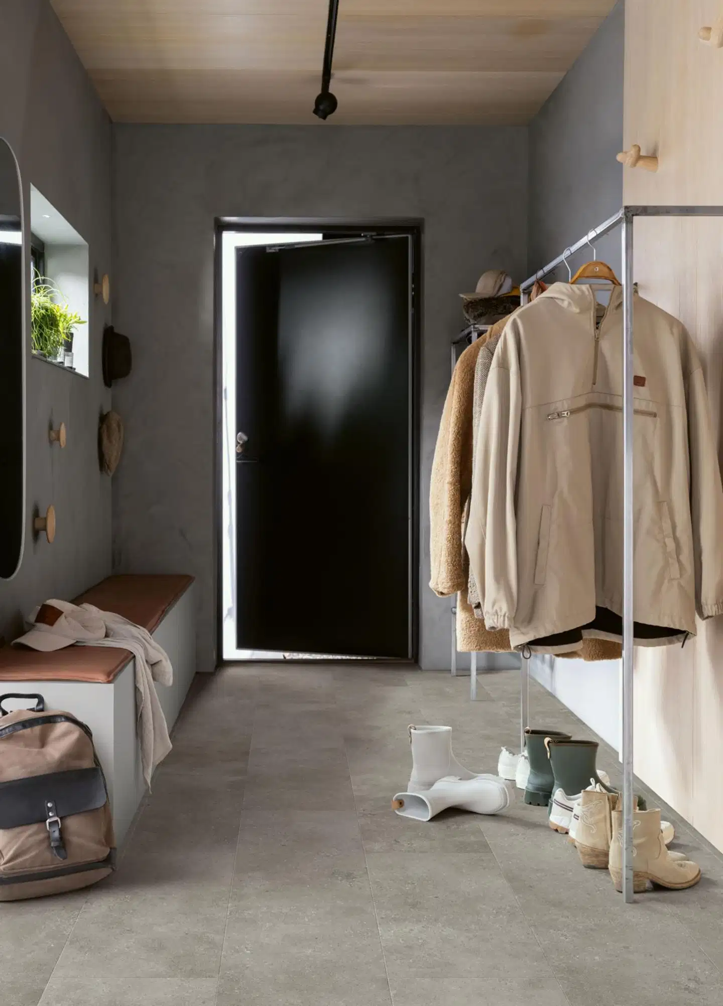 Pergo vinyylilaatta Viskan Pad Pro Grey Gritty Stone - 6