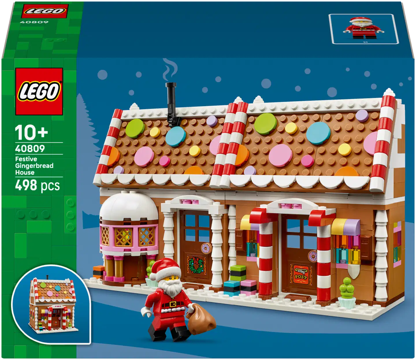 LEGO Seasons and Occasions 40809 Jouluinen piparkakkutalo - 3