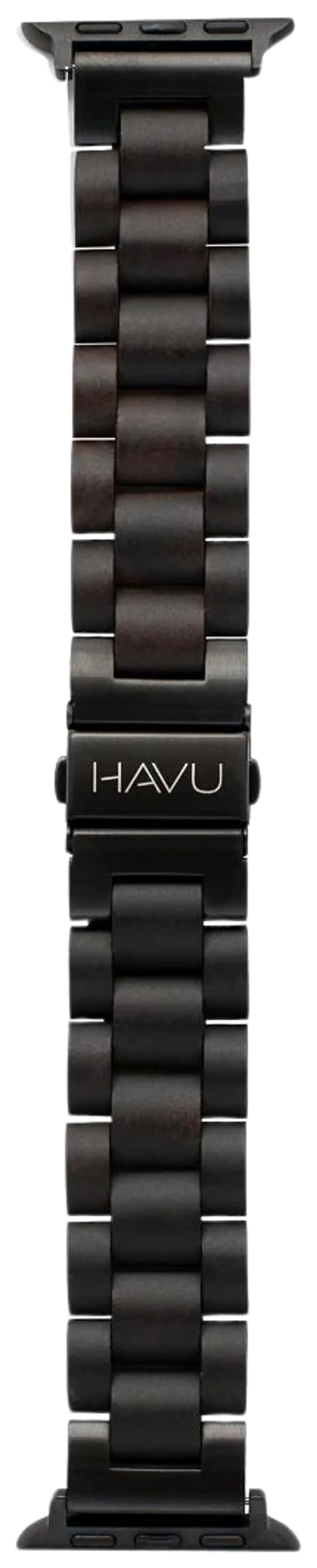 Havu Apple Watch -ranneke, eebenpuu (38/40/41 mm) - 1