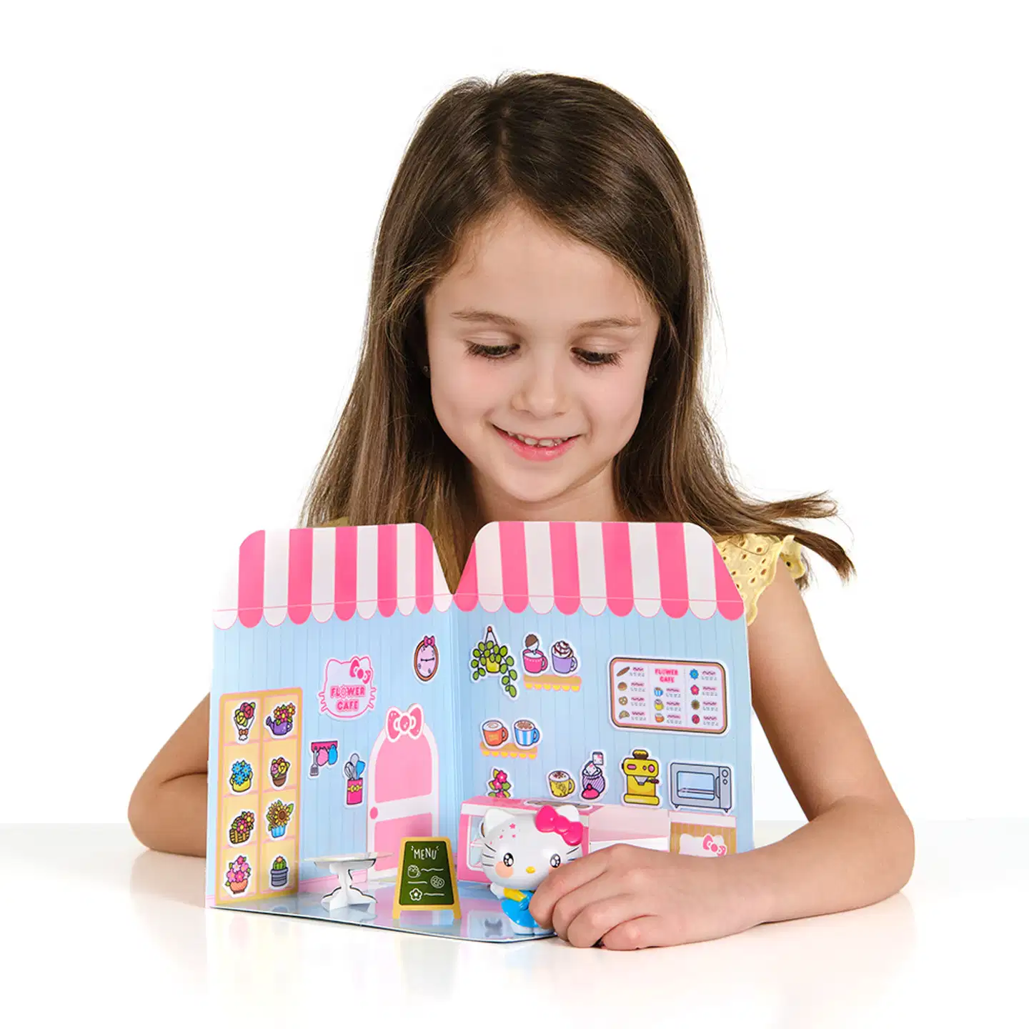 Comansi leikkisetti Hello Kitty tarra kukkakahvila - 3