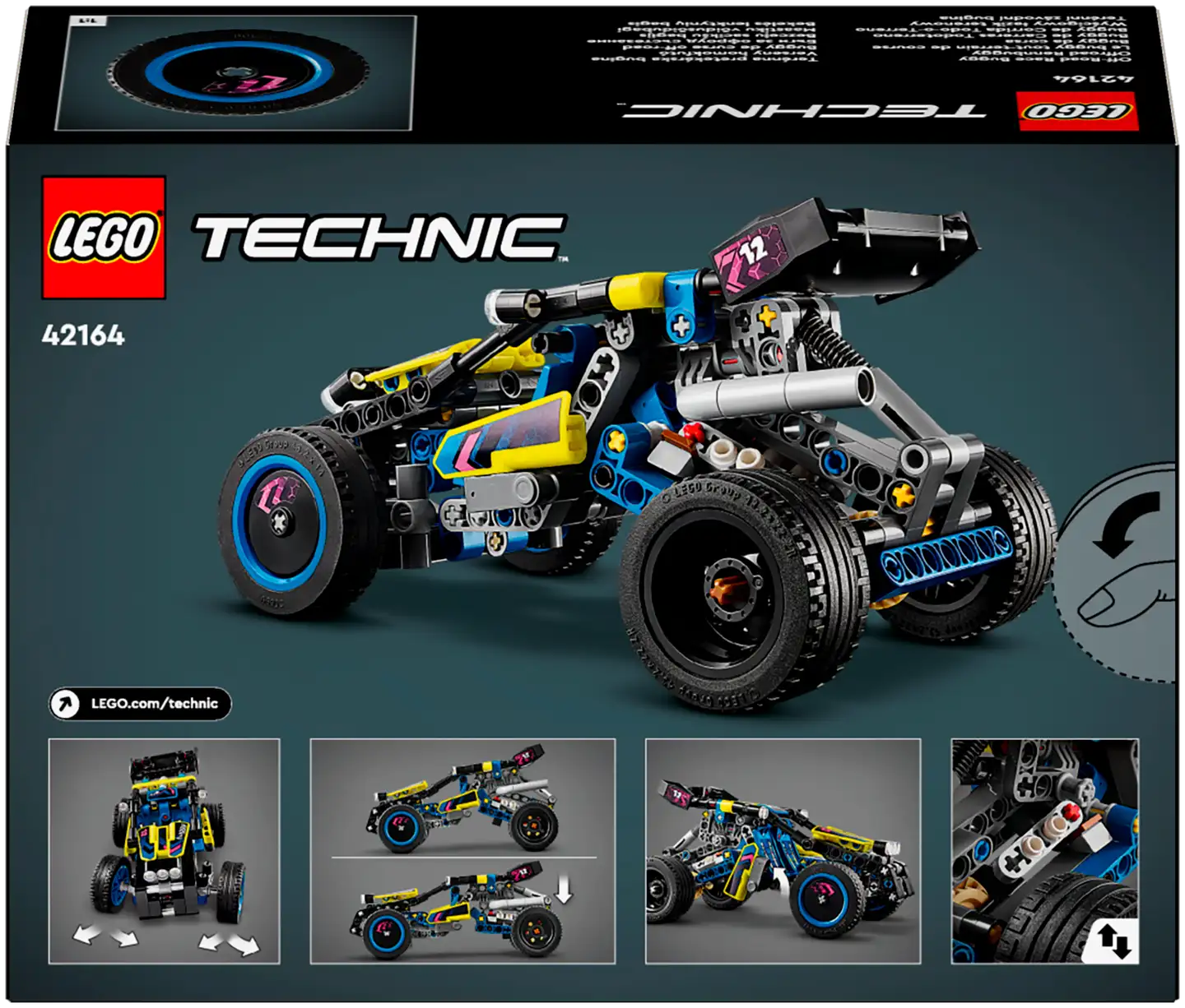 LEGO® Technic 42164 Maastokirppu kilpa-ajoihin - 3