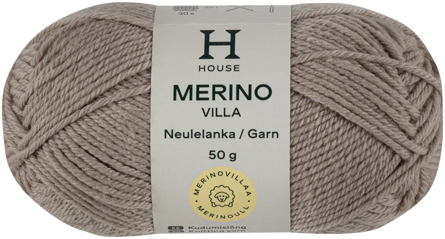 House lanka merinovilla 50g CNE-1833 sand gray