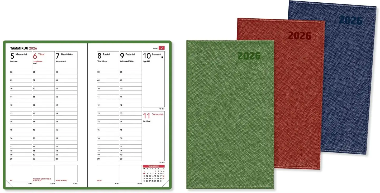 Taskukalenteri 2026