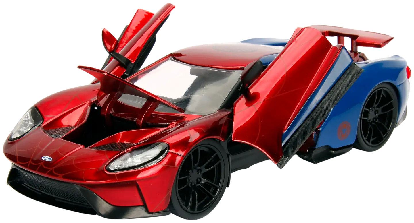 Jada Marvel Spider-Man ja 2017 Ford GT, 20 cm, 1:24, die-cast - 3