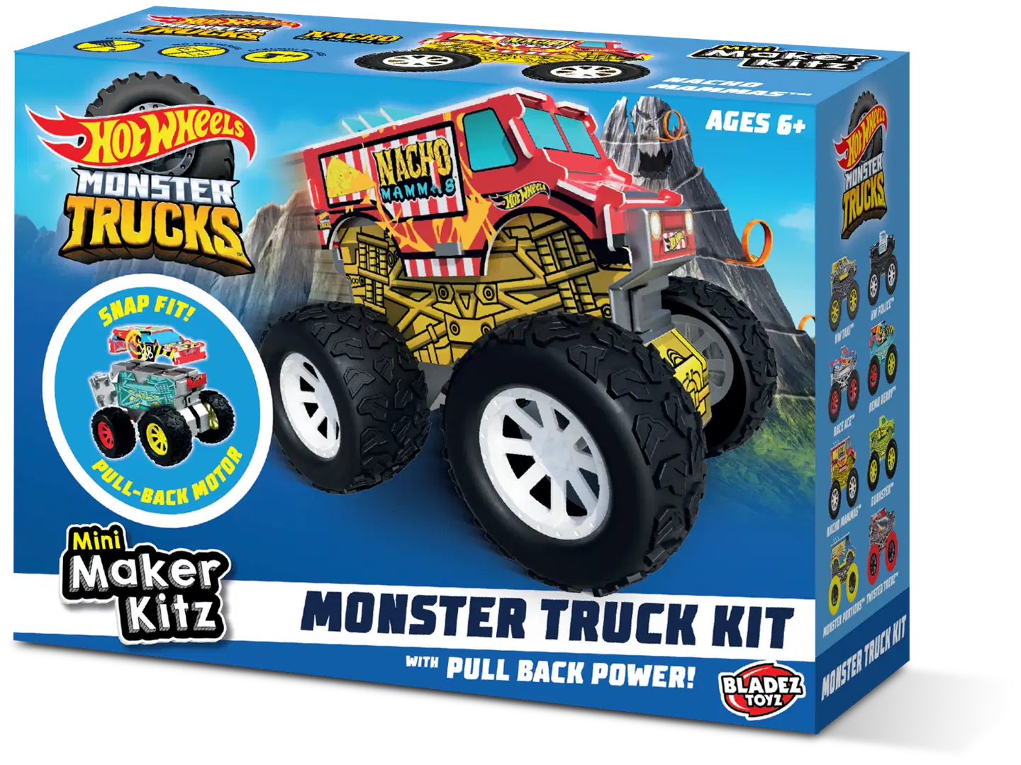 Bladez Toyz DIY lelu Hot Wheels Mini Maker Kitz Monster Truck Kit - 1