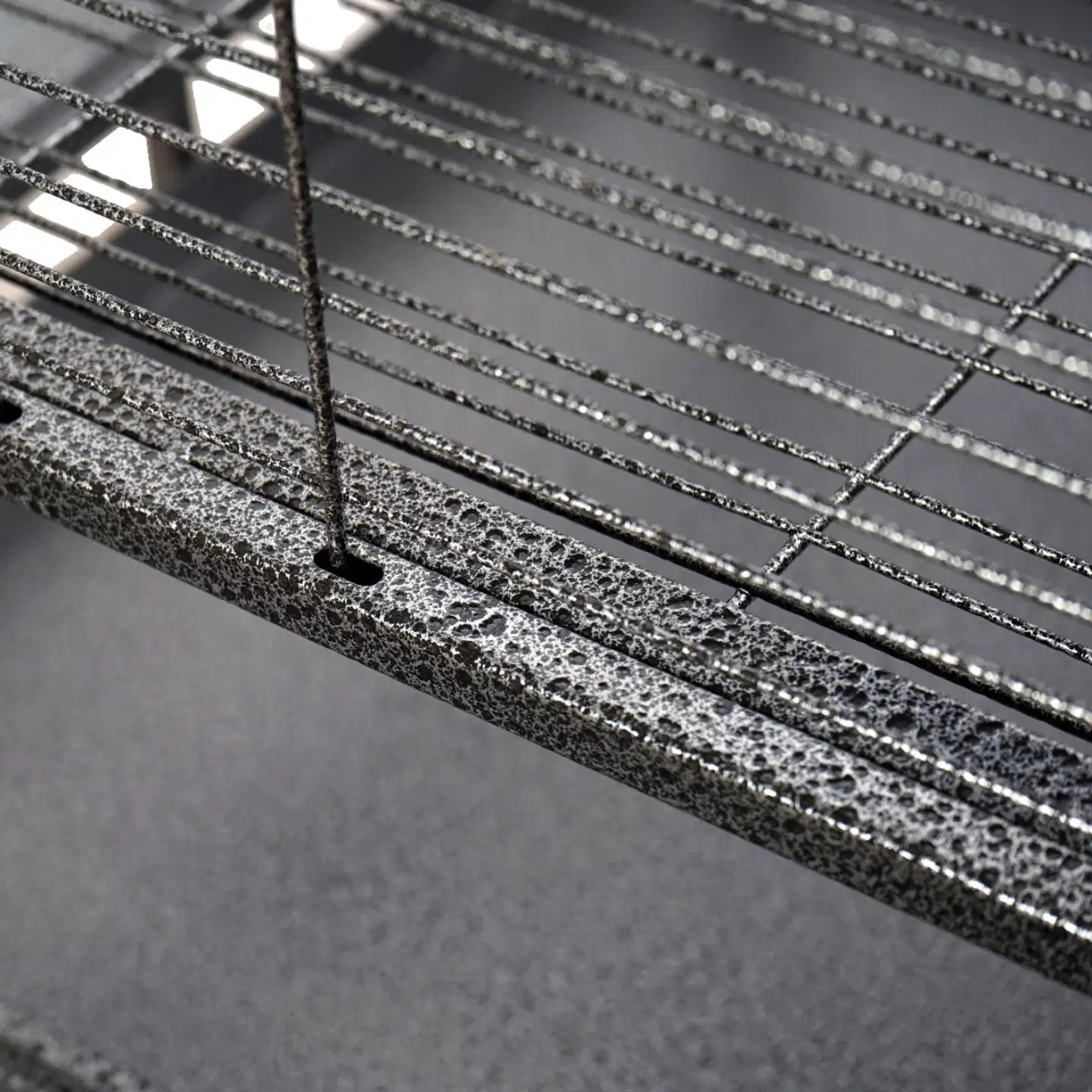 Trekker lintuhäkki 61,5x56,5x173 cm musta - 3