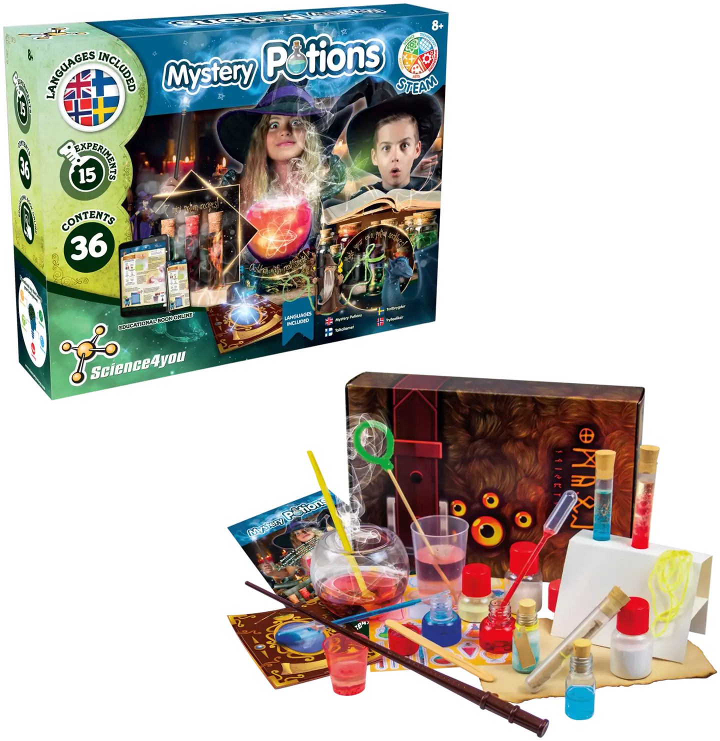 Science4You Mystery Potions -Tiedesetti - 1