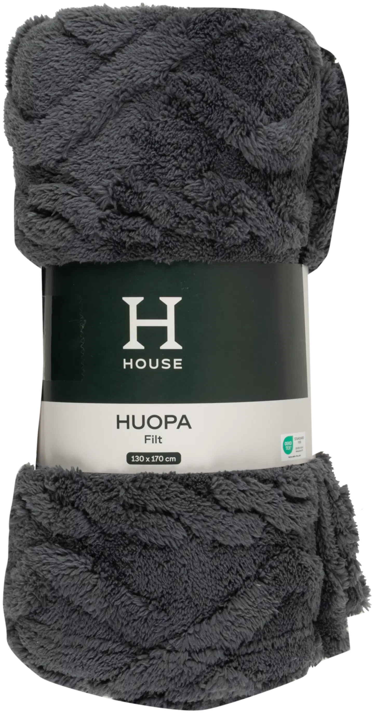 House huopa Cable 130 x 170 cm harmaa - 1