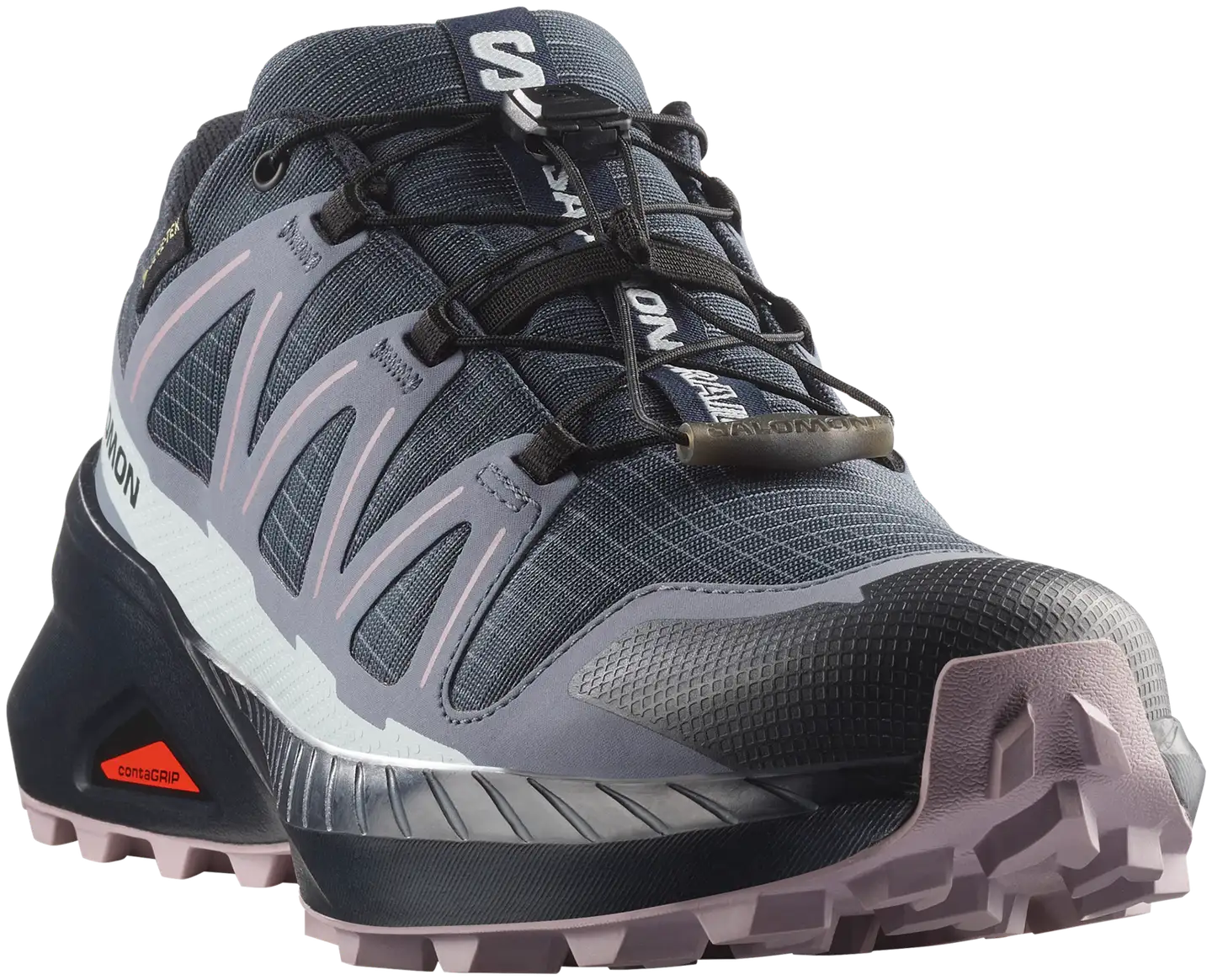 Salomon naisten maastojuoksukengät Speedcross Peak GTX - blue nights/grisaille/nirvana - 2