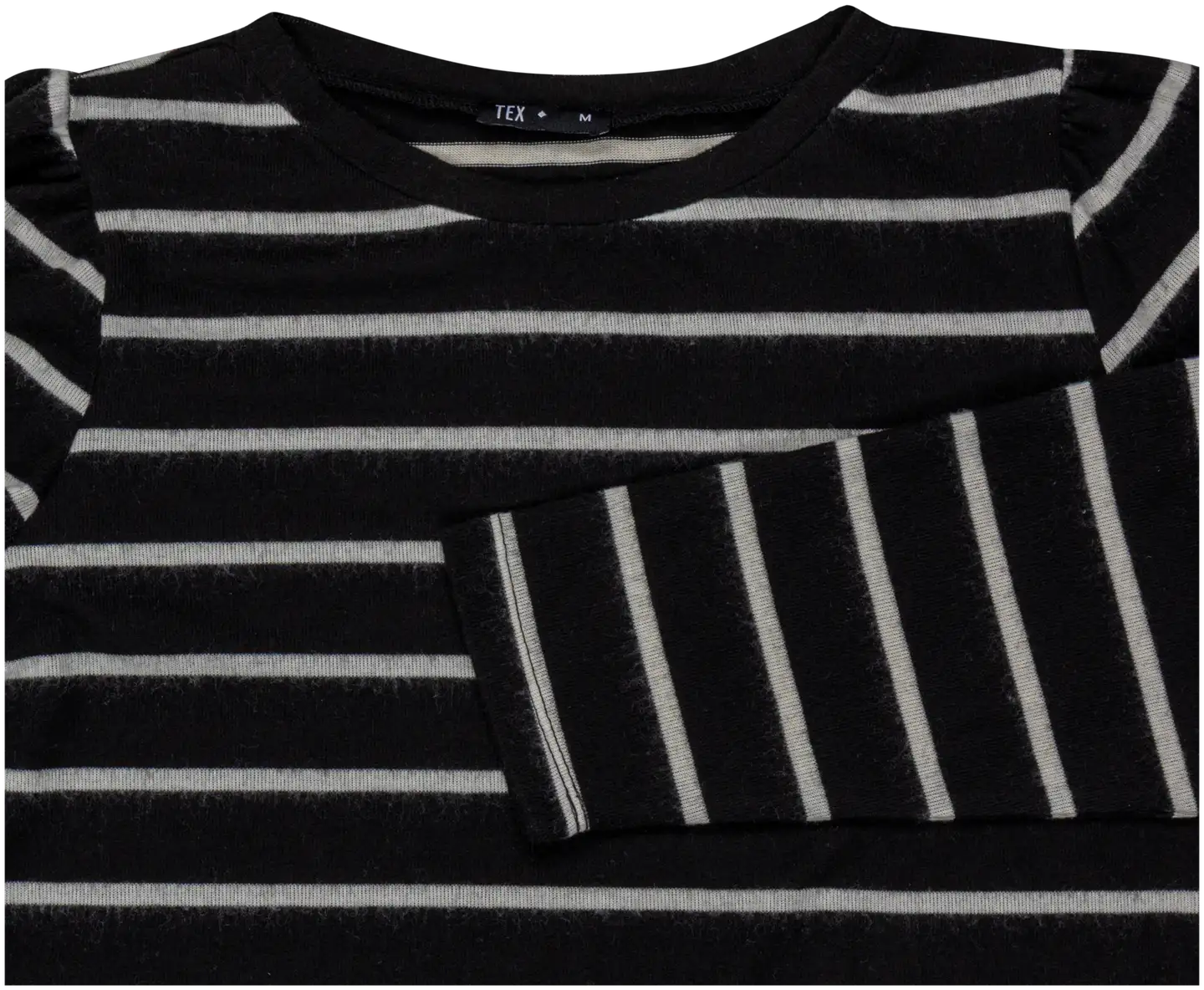 TEX naisten trikoopaita I997170 - BLACK 1 - 3