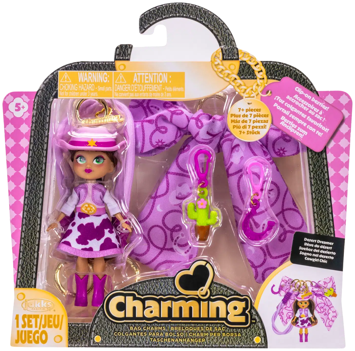 Charming laukkukoristeet, erilaisia - 12