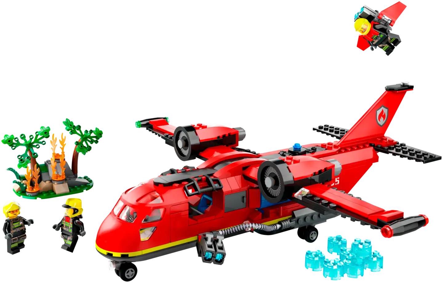 LEGO City Fire 60413 Palokunnan pelastuslentokone - 4