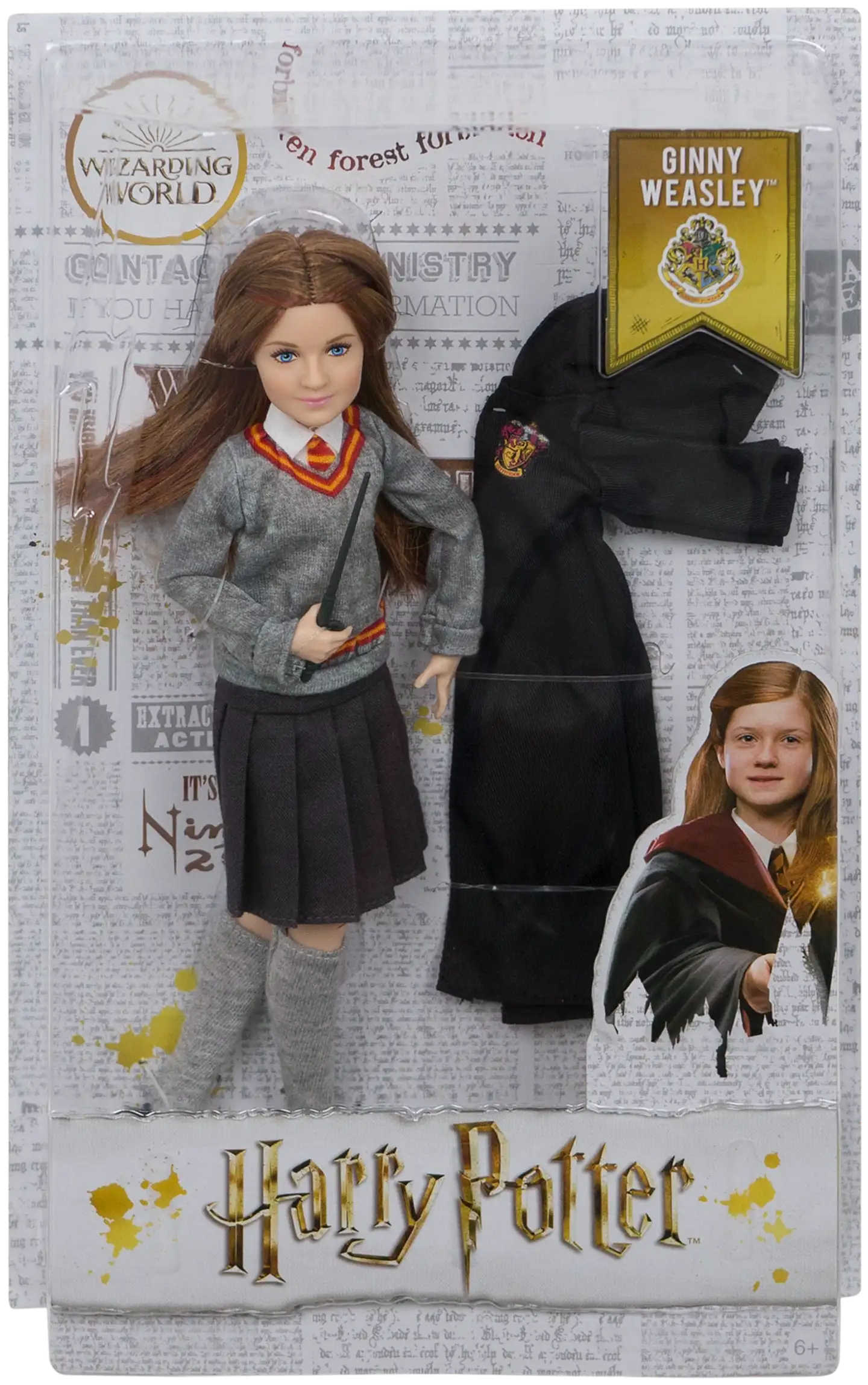 Harry Potter Ginny Weasley Fashion Doll Fym53 - 3