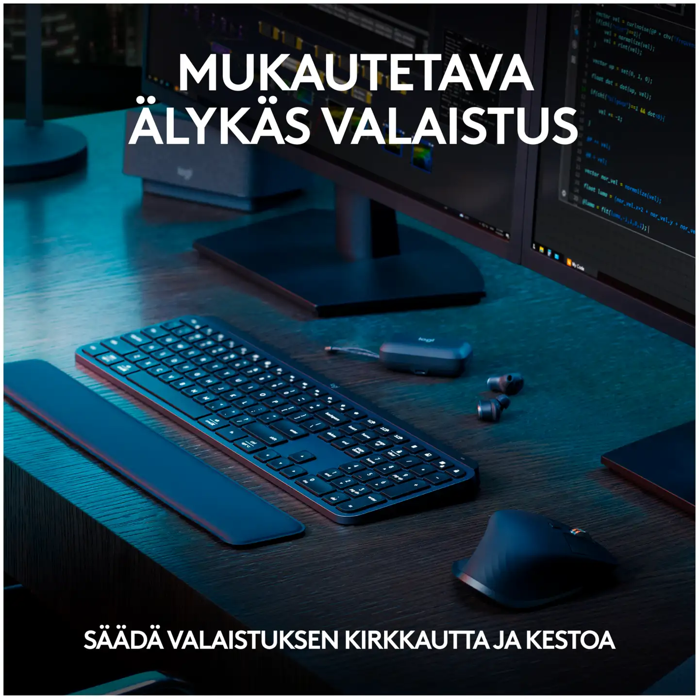 Logitech näppäimistö MX Keys S - 5