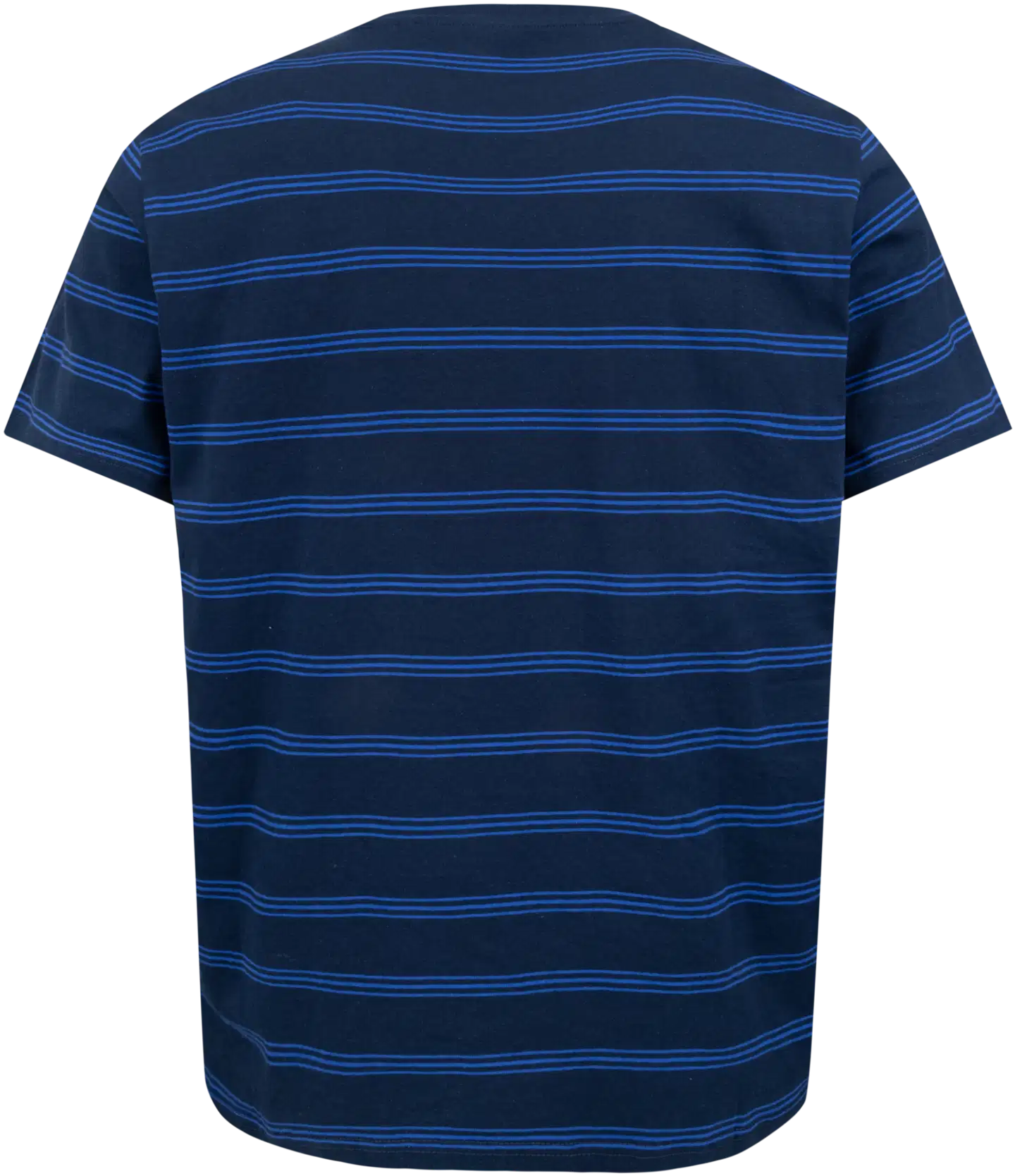 House miesten raidallinen t-paita 195H032607 - Dark blue w/bright blue - 2