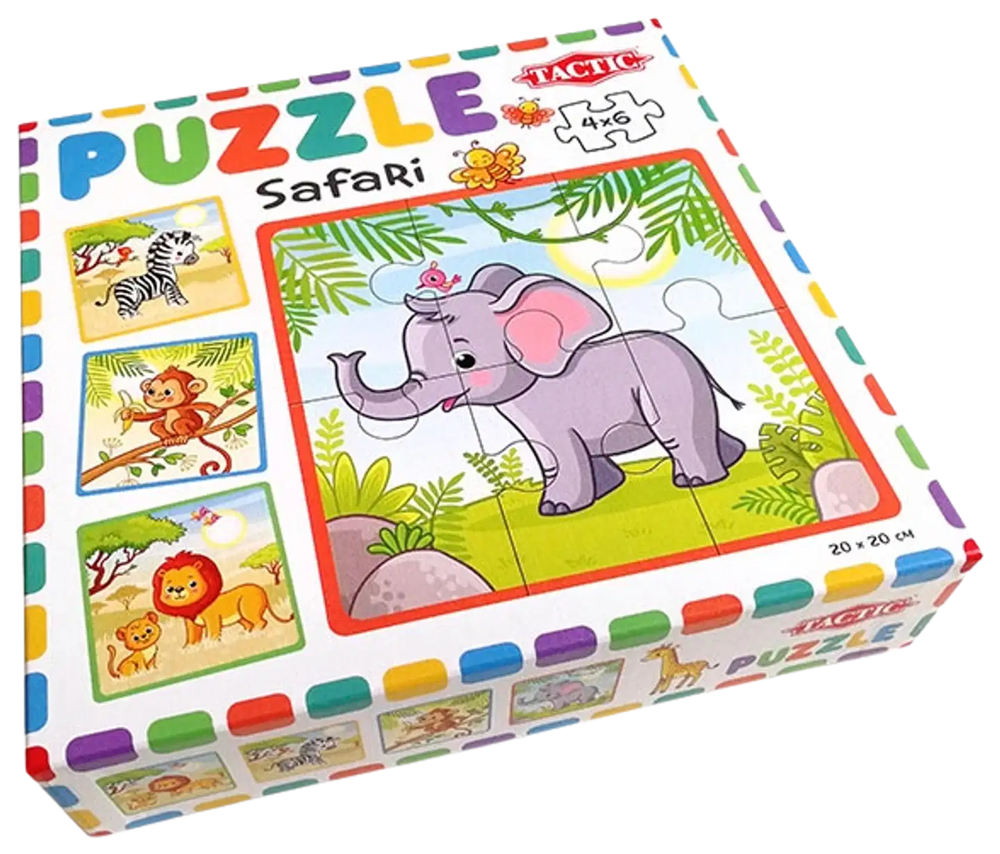 Tactic Palapeli My First Puzzle Safari 4 x 6 palan palapeliä - 4