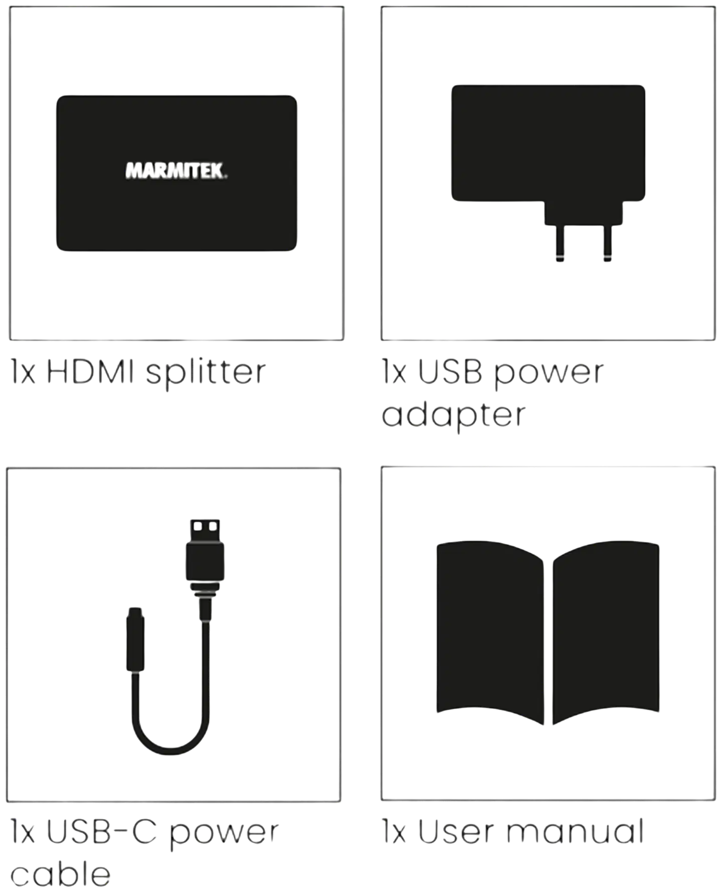 Marmitek HDMI-jakaja Split 712 8K HDMI-jakaja - 6