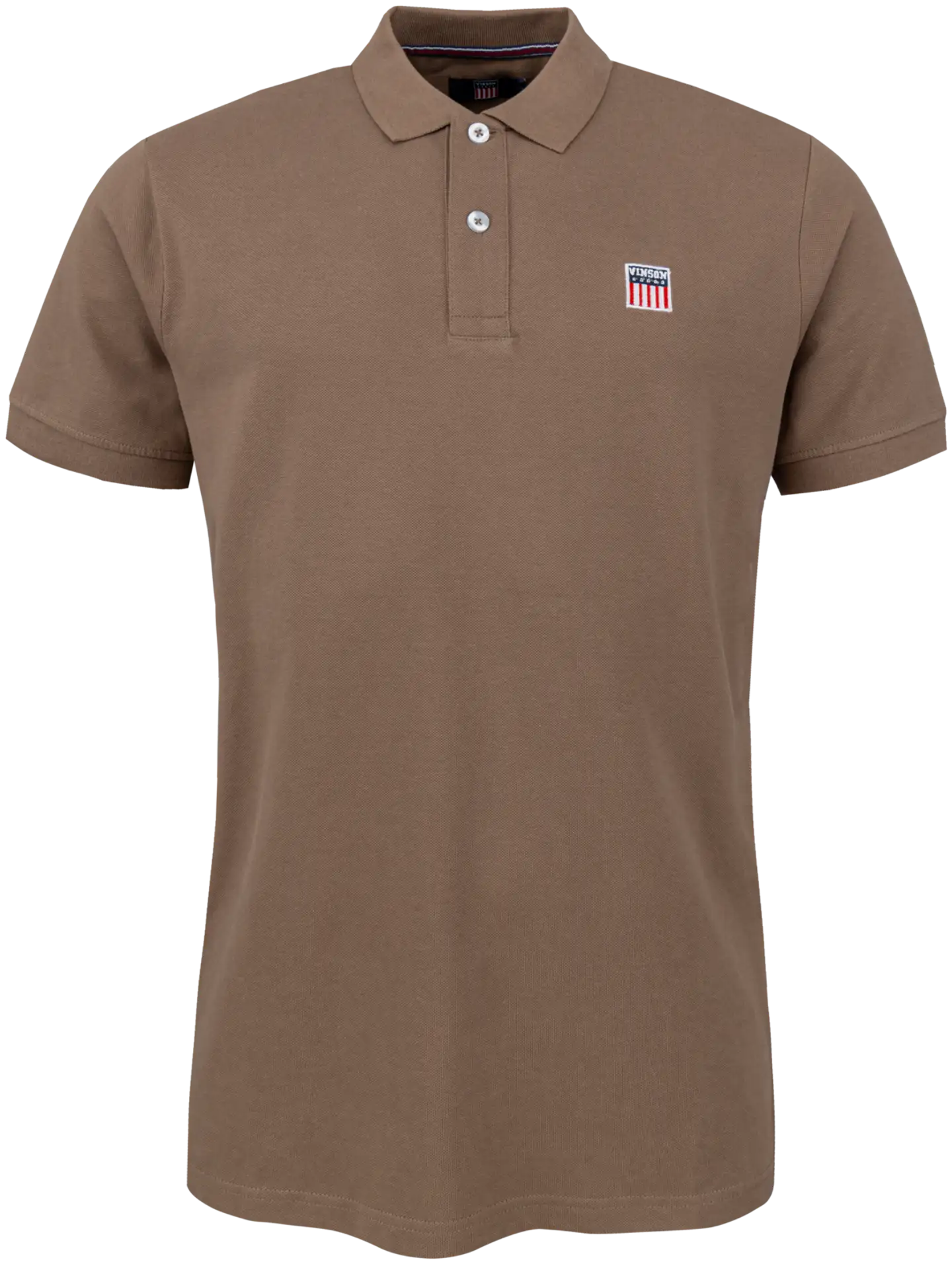 Vinson miesten pikeepaita Mike - walnut - 1